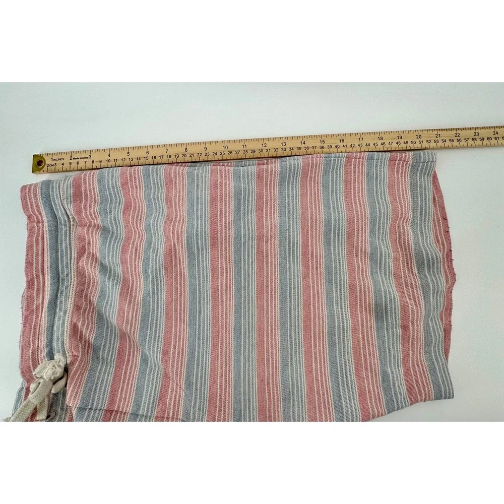 Sol Angeles Mens XXL Striped Drawstring Shorts Red Blue White Made in USA XXL